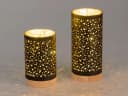 formano LED Dekolicht Sterne Schwarz-Gold 15 cm Bild 1