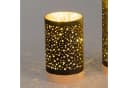 formano LED Dekolicht Sterne Schwarz-Gold 15 cm Bild 2