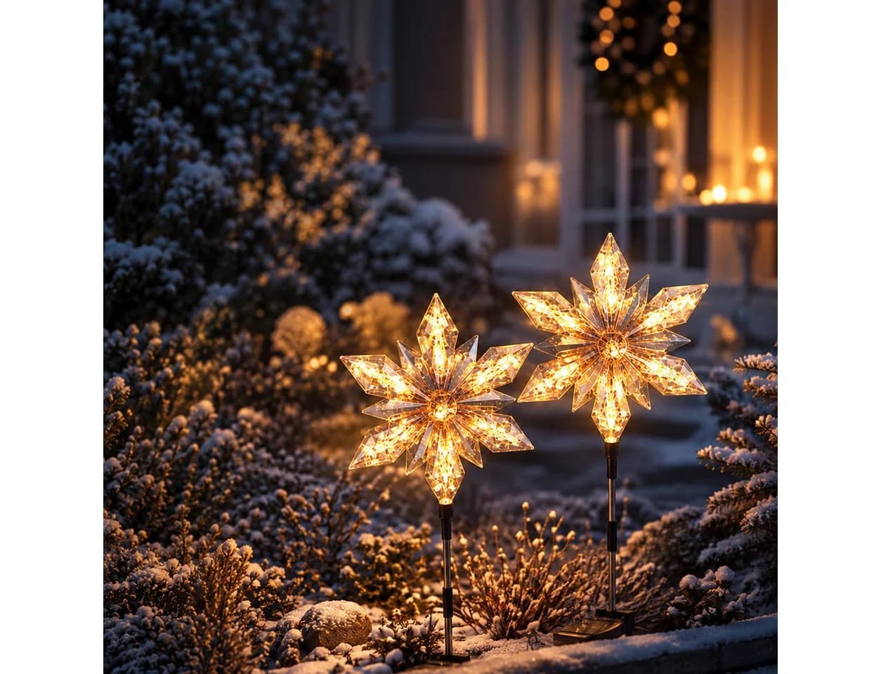 Weltbild LED Gartenstecker Shiny Stars 2er-Set Sternenlicht Solar - Bild 2