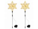 Weltbild LED Gartenstecker Shiny Stars 2er-Set Sternenlicht Solar Bild 3