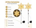 Weltbild LED Gartenstecker Shiny Stars 2er-Set Sternenlicht Solar Bild 5