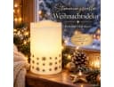 Weltbild LED-Kerze Shiny Star Echtwachs Stern Dekokerze Bild 4