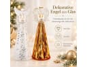 Weltbild LED-Engel mit Teelichthalter 2er Set Glas Weihnachtsdeko Bild 1