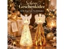 Weltbild LED-Engel mit Teelichthalter 2er Set Glas Weihnachtsdeko Bild 5