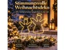 Weltbild Gartenstecker XXL Engelchen 2er Set Gold Silhouette Bild 1
