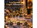 Weltbild Gartenstecker XXL Engelchen 2er Set Gold Silhouette Bild 4