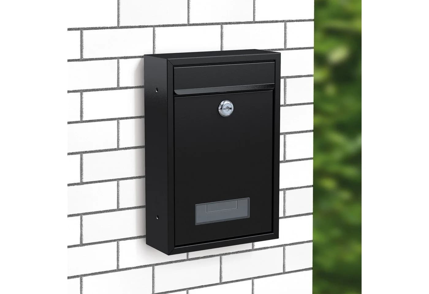 BASI Wandbriefkasten 3er Set Schwarz - Bild 3