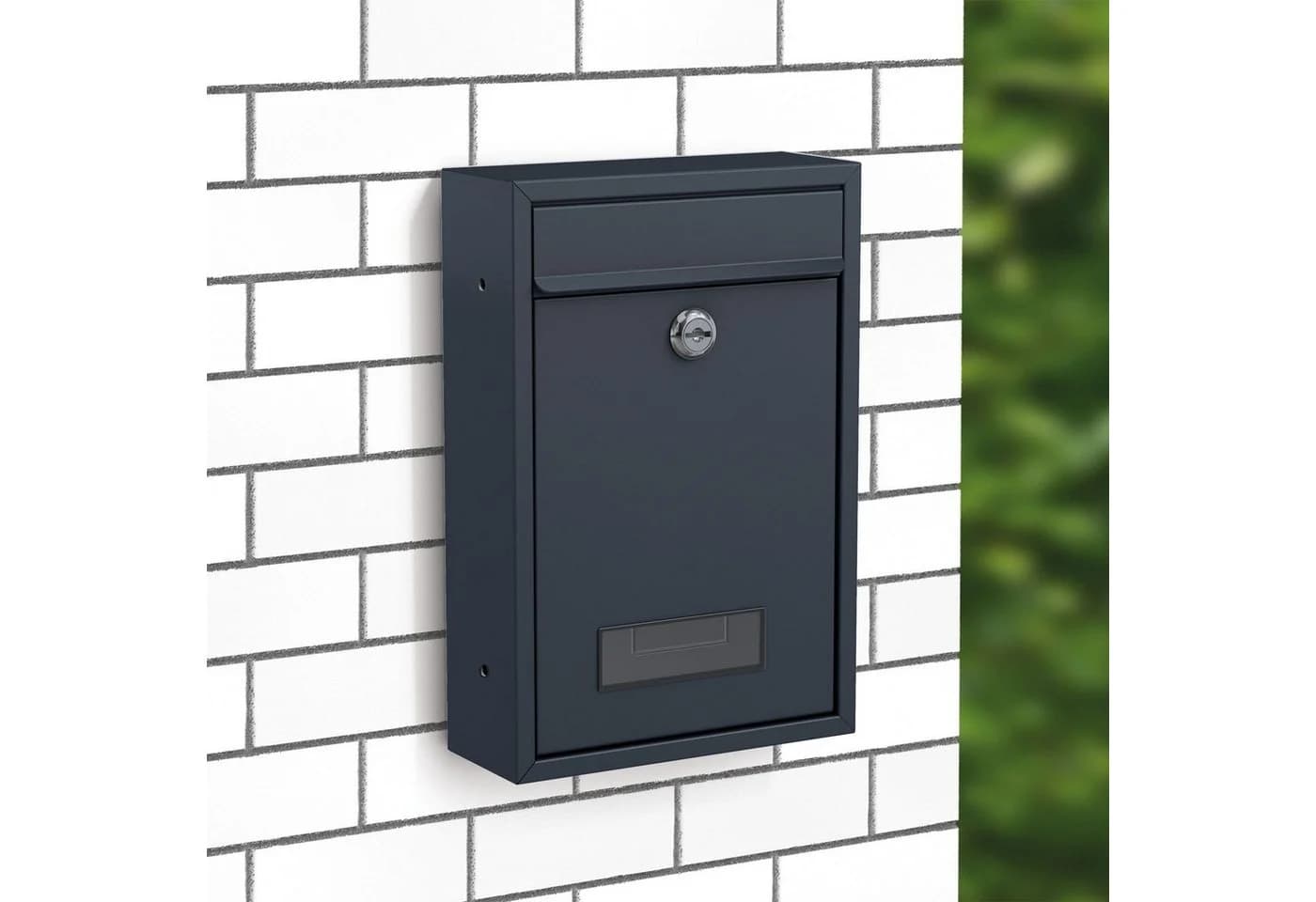 BASI Wandbriefkasten Anthrazit - Bild 3