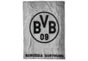BVB Fleecedecke grau 100% Polyester Coral Fleece Bild 2