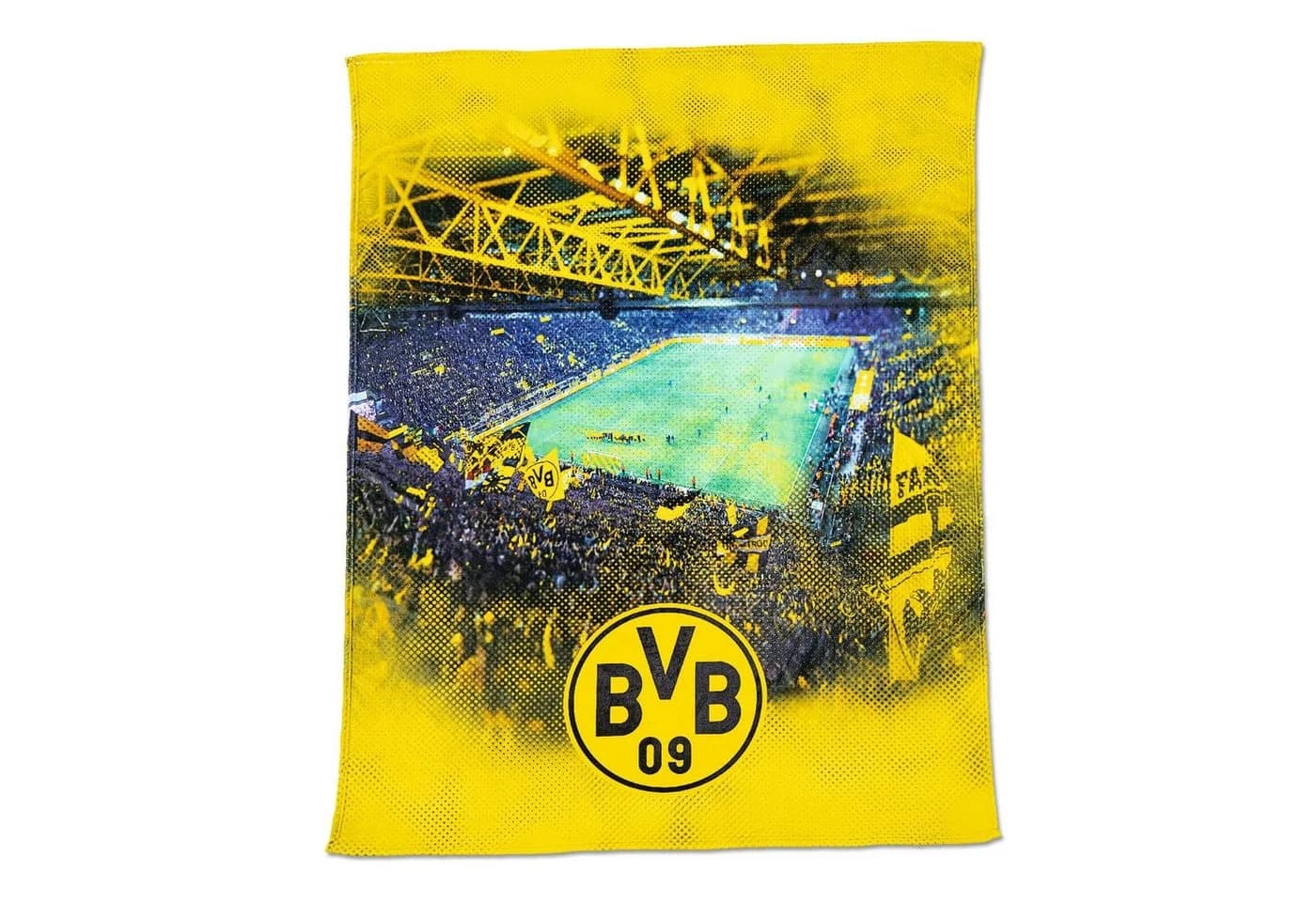 BVB Fleecedecke mit Stadionprint 150x200cm Polyester - Bild 2