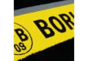 BVB Badetuch Emblem 100x150 cm Baumwolle Schwarz Gelb Bild 3