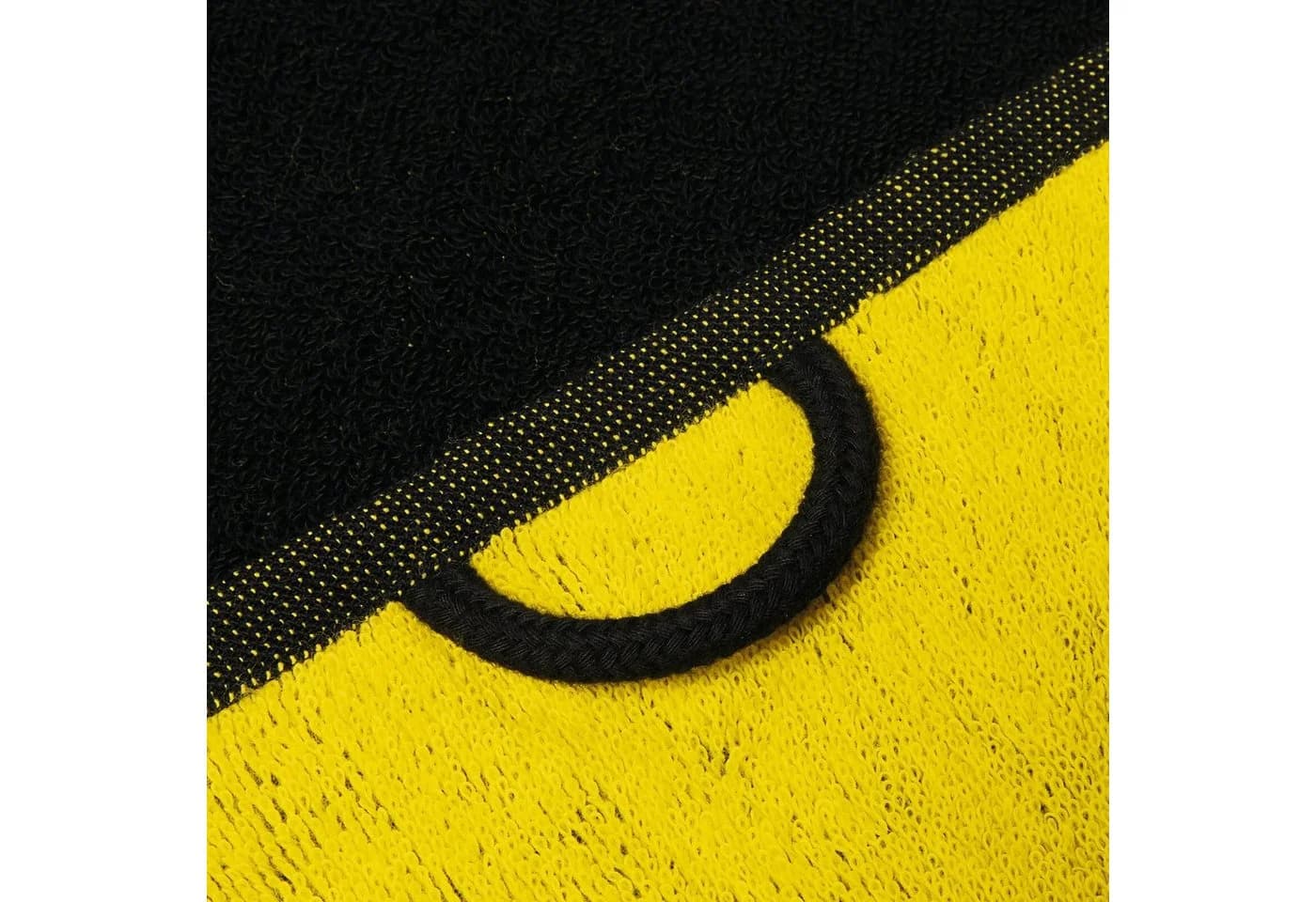 BVB Badetuch Emblem 100x150 cm Baumwolle Schwarz Gelb - Bild 4