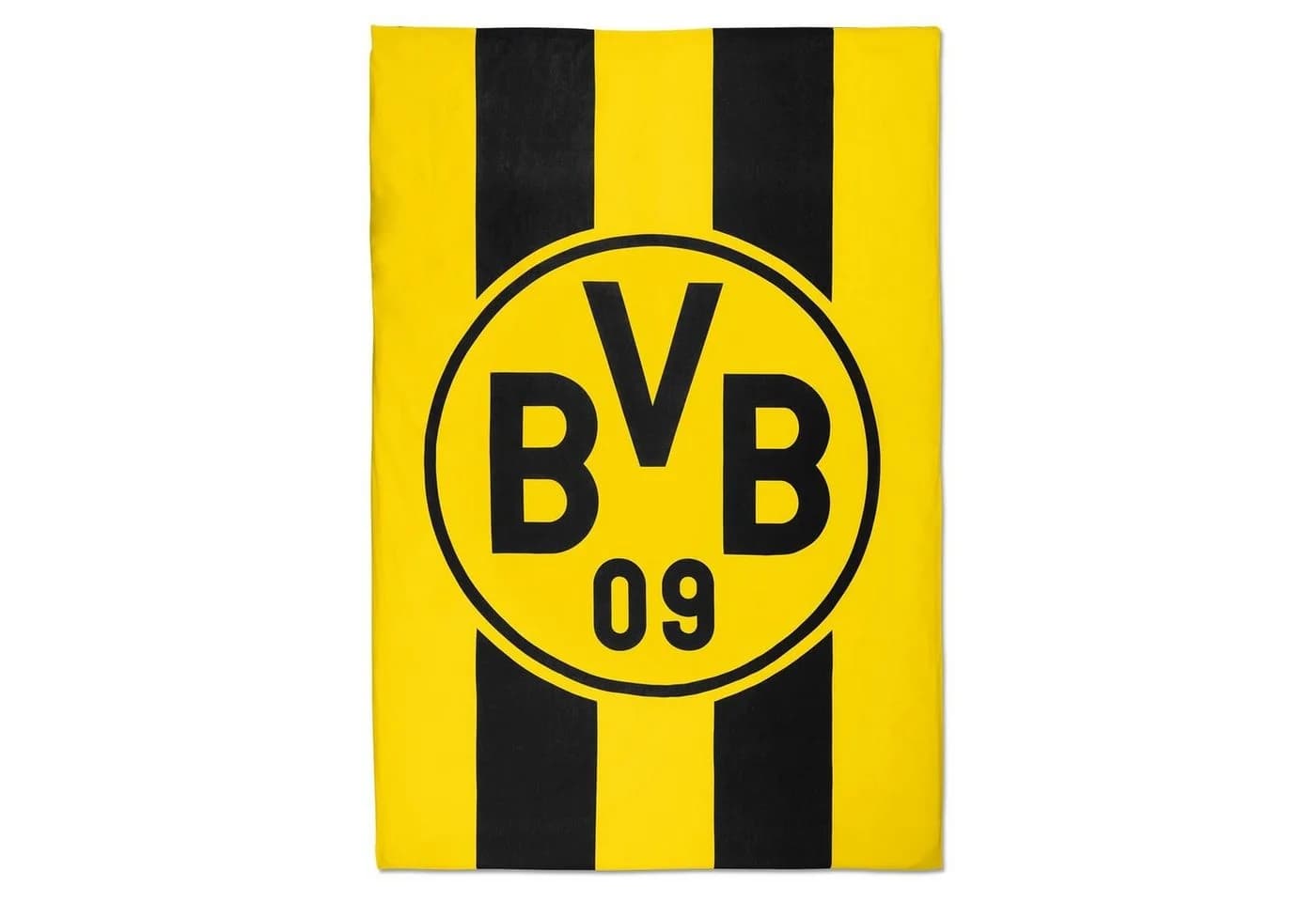 BVB Bettwäsche Blockstreifen 135 x 200 cm 100 % Baumwolle Schwarz-Gelb - Bild 3