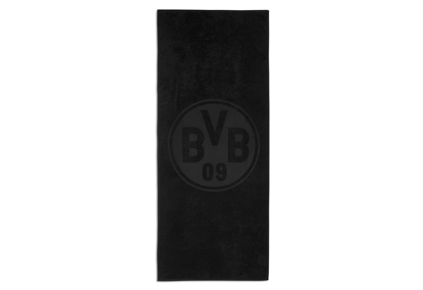 BVB Badetuch Schwarz 70 x 180 cm Baumwolle - Bild 2