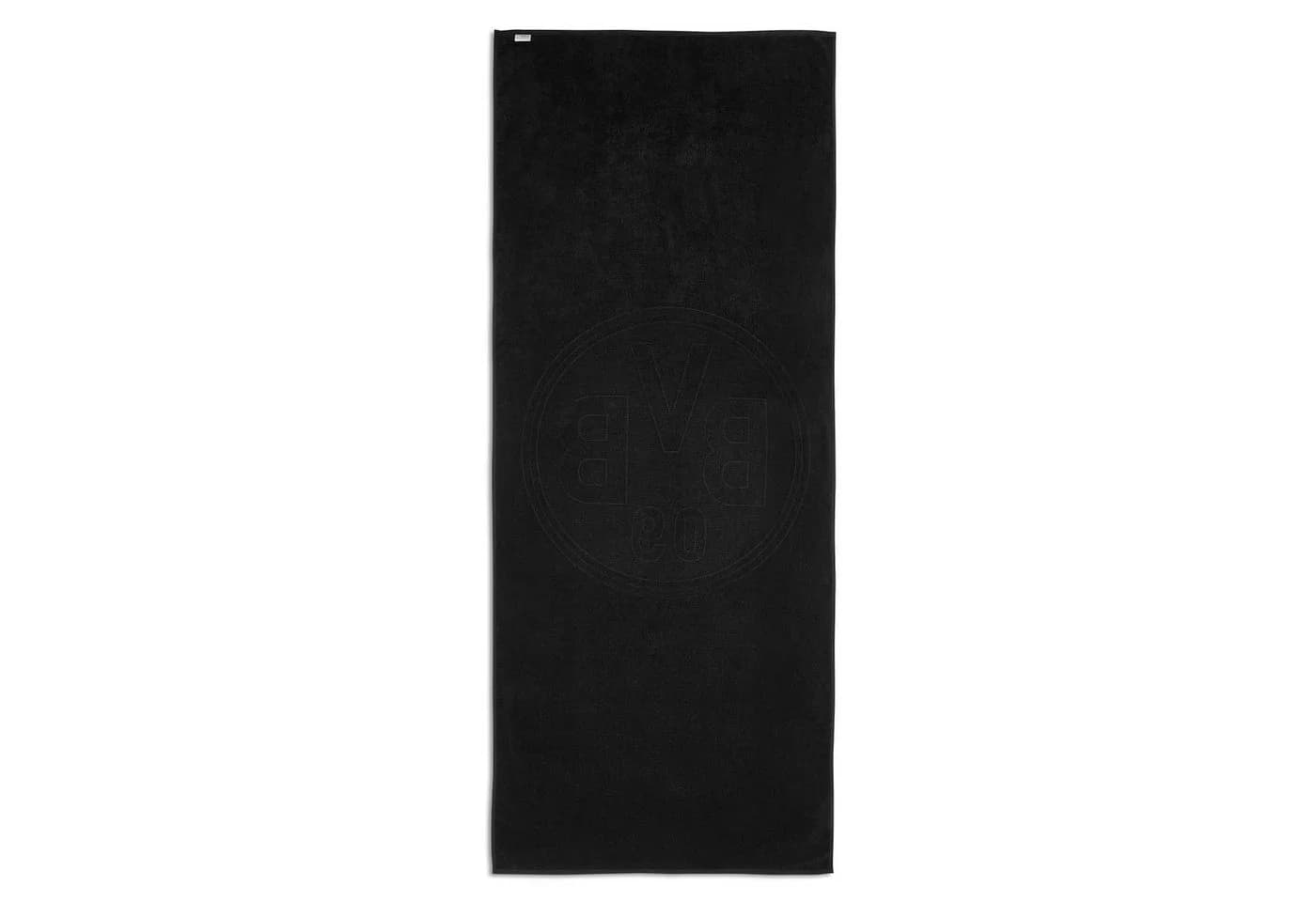 BVB Badetuch Schwarz 70 x 180 cm Baumwolle - Bild 4
