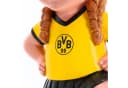 BVB Gartenzwergin Gelb Schwarz mit Fußball Bild 1