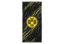 BVB Duschtuch Tricolor 70x140cm Schwarz/Gelb Biobaumwolle Bild 2
