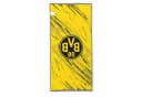 BVB Duschtuch Tricolor 70x140cm Schwarz/Gelb Biobaumwolle Bild 3
