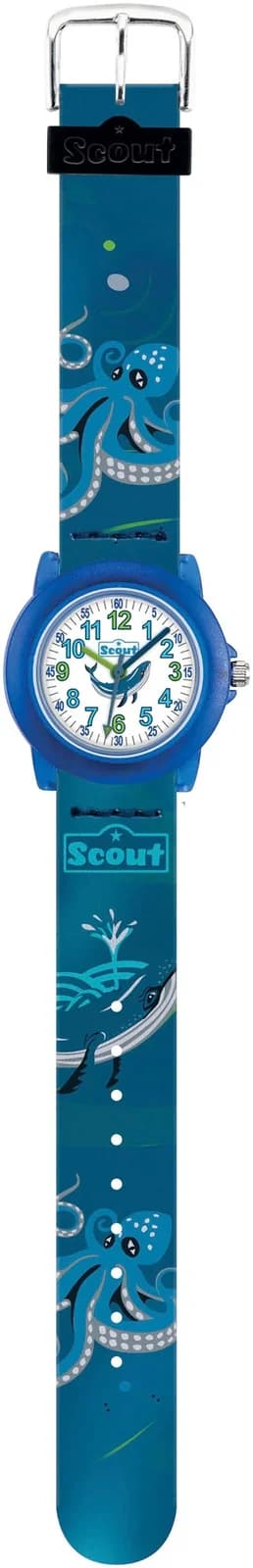 Scout Crystal Kinder Armbanduhr Blau/Türkis Quarz