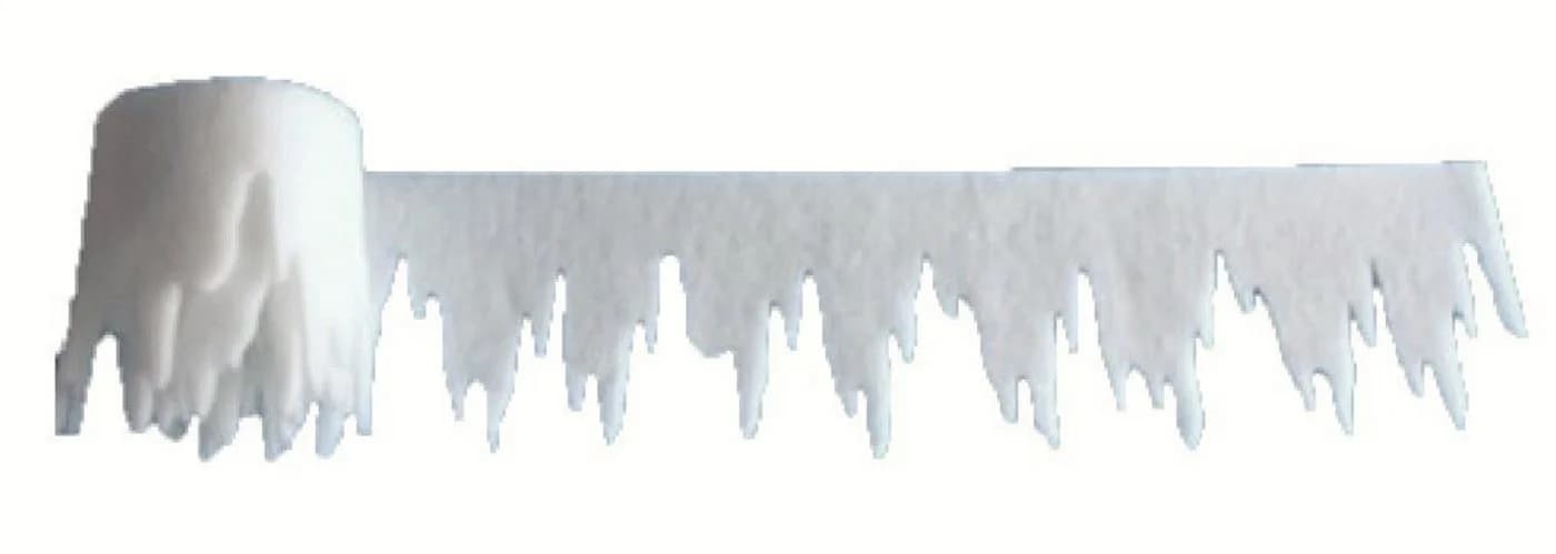 Erwin Hennecken GmbH Eiszapfen-Girlande 5m Winterdeko Fensterdekoration - Bild 2
