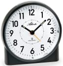 Funkwecker ATLANTA 1843/7 Schwarz Analog mit Funk und Beleuchtung Bild 1