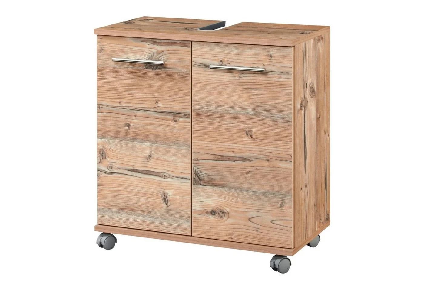 Schildmeyer Waschbeckenunterschrank Isola Braun Silberfichte - Bild 2