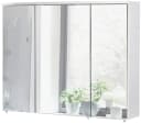 SCHILDMEYER Spiegelschrank Verona Weiß Glanz 3-türig mit LED Bild 1