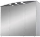 SCHILDMEYER Spiegelschrank Verona Weiß Glanz 3-türig mit LED Bild 2