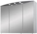 SCHILDMEYER Spiegelschrank Verona Weiß Glanz 3-türig mit LED Bild 2