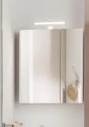 Schildmeyer Spiegelschrank Lagona 60 cm 2-türig LED-Beleuchtung Bild 3
