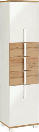 Schildmeyer Hochschrank Kampen Weiß Glanz mit Soft-Close Bild 2