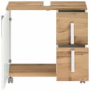 Schildmeyer Waschbeckenunterschrank Kampen Weiß Glanz Soft-Close Bild 4