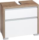 Schildmeyer Bello Waschbeckenunterschrank Weiß Wildeiche Modern Bild 5