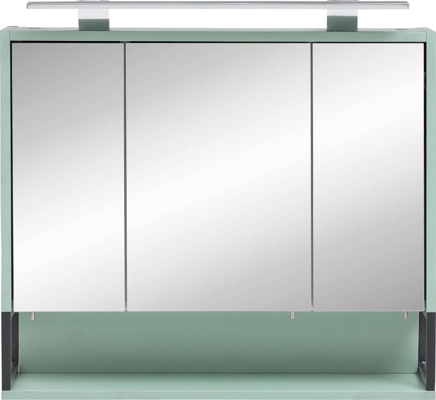 Schildmeyer Spiegelschrank Limone 3-türig mit LED und Soft-Close