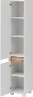 SCHILDMEYER Hochschrank Cosmo Weiß 164,5 cm FSC-Zertifiziert Bild 2