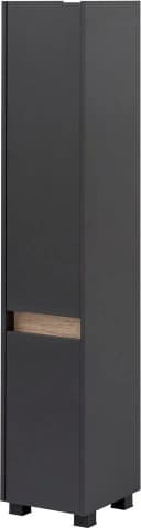 Schildmeyer Hochschrank Cosmo Anthrazit mit Wildeiche-Blende Bild 2
