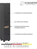 Schildmeyer Hochschrank Cosmo Anthrazit mit Wildeiche-Blende Bild 4