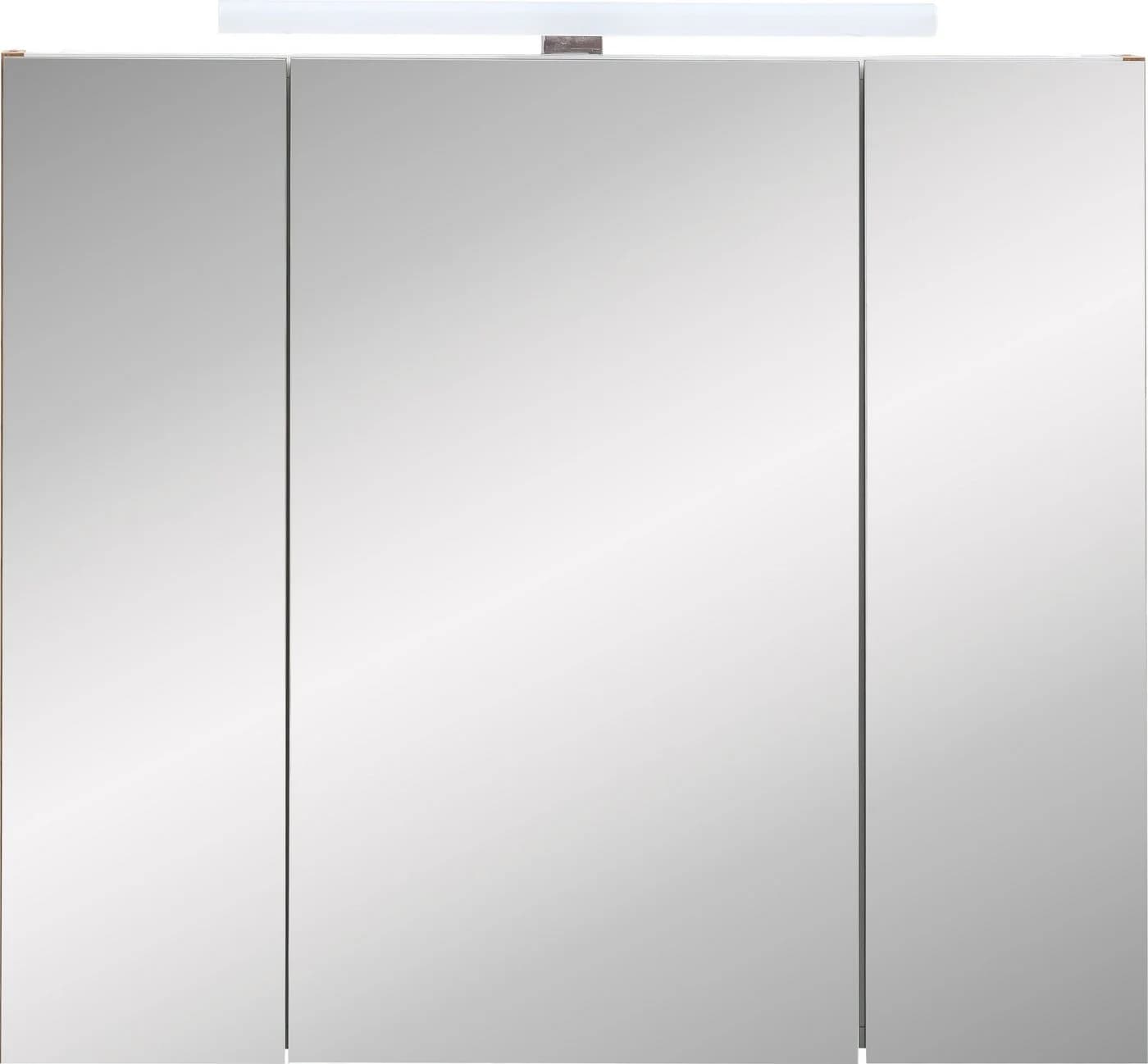 Schildmeyer Spiegelschrank Duo 3-türig mit LED und Steckdose