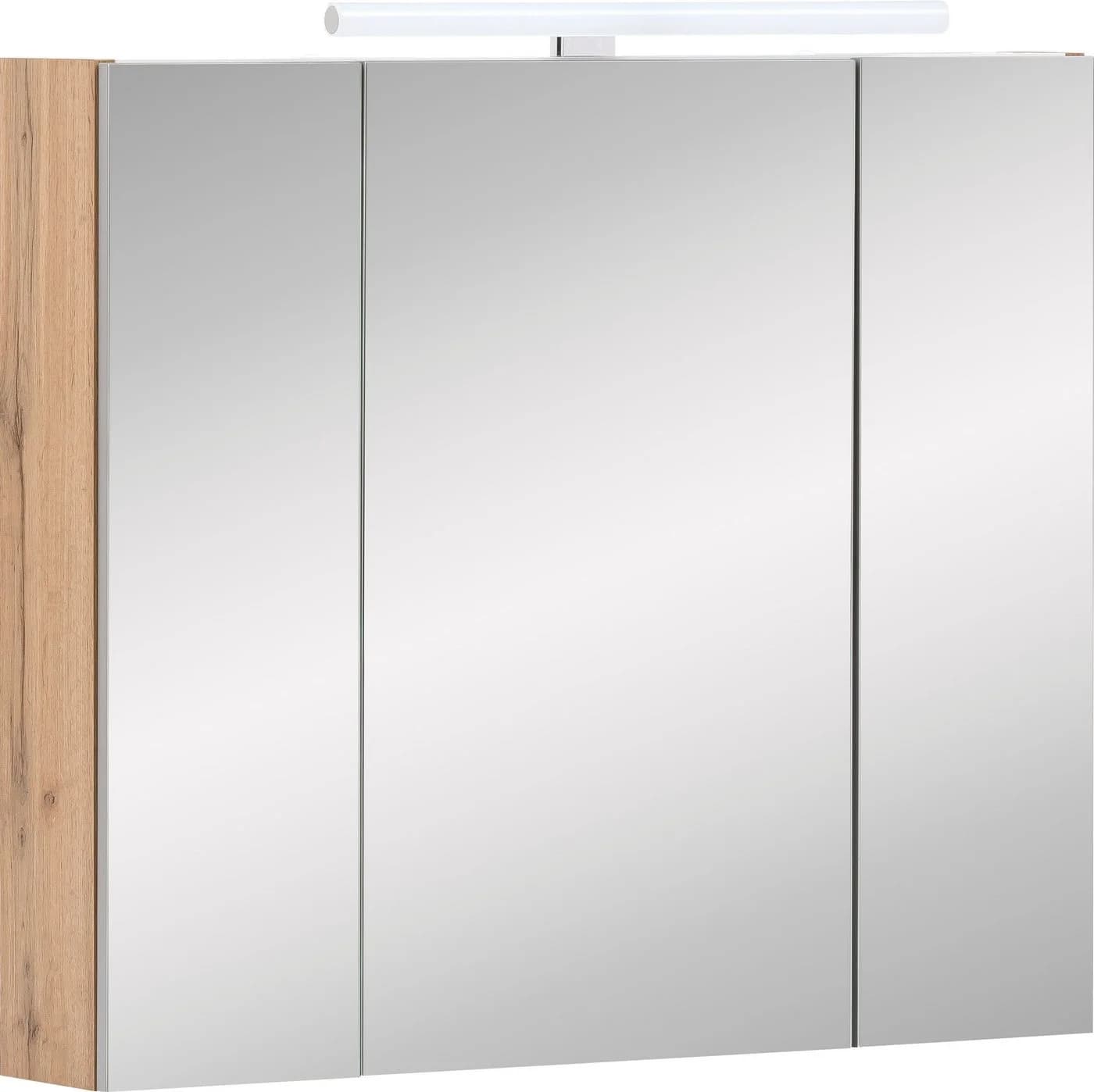 Schildmeyer Spiegelschrank Duo 3-türig mit LED und Steckdose - Bild 2