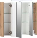 Schildmeyer Spiegelschrank Duo 3-türig mit LED und Steckdose Bild 3