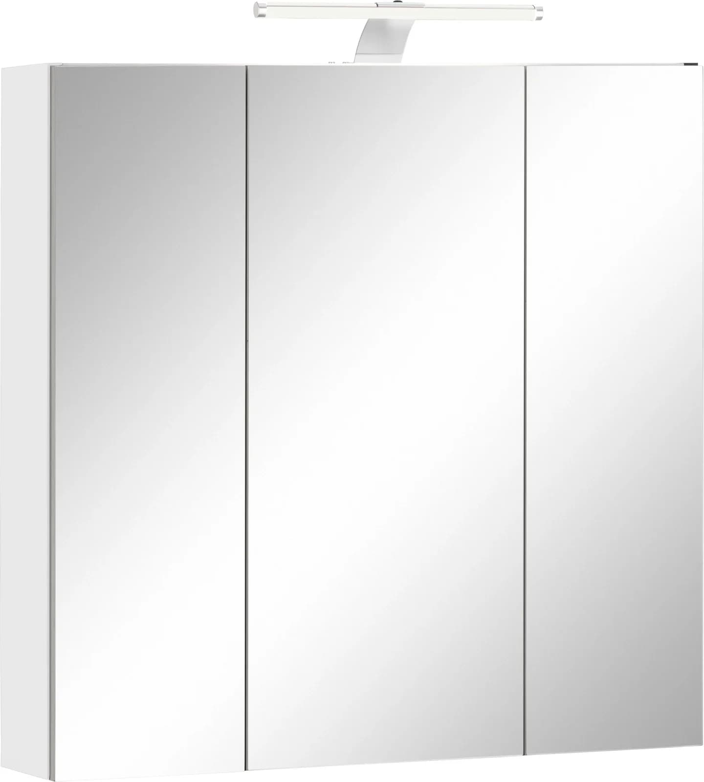 Schildmeyer Spiegelschrank Lagona Weiß mit LED-Beleuchtung