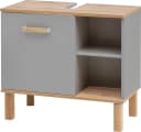 Schildmeyer Padua Waschbeckenunterschrank Grau Eiche Landhaus Bild 2