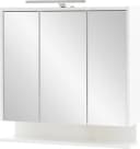Spiegelschrank INOSIGN List Weiß Glanz mit LED und 3 Spiegeln Bild 3