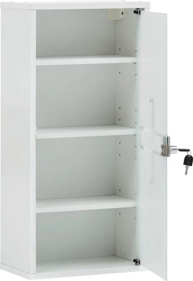 SCHILDMEYER Wido Medizinschrank Weiß Glänzend FSC-Zertifiziert - Bild 3