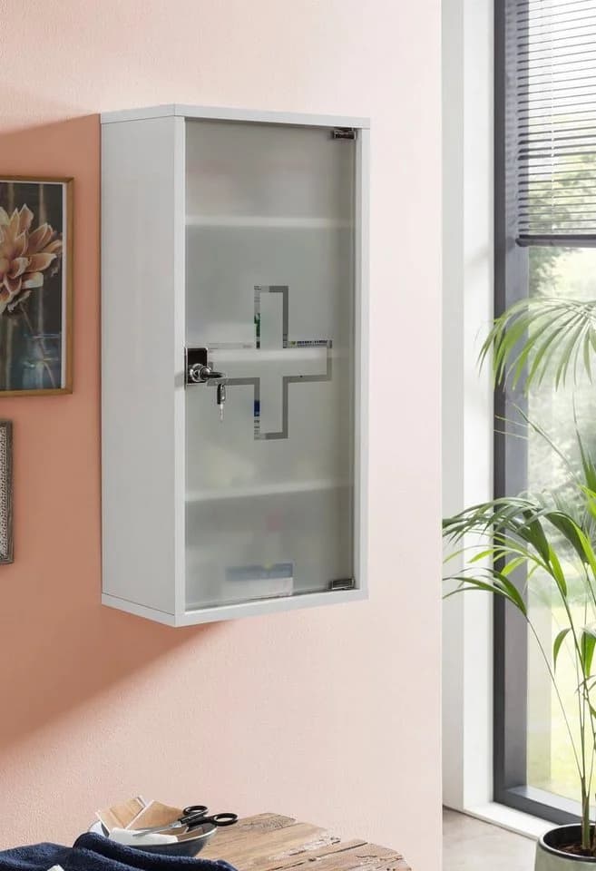 SCHILDMEYER Wido Medizinschrank Weiß Glänzend FSC-Zertifiziert - Bild 4