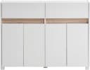 SCHILDMEYER Unterschrank Cosmo Weiß Wildeiche Modern Bild 3