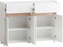 SCHILDMEYER Unterschrank Cosmo Weiß Wildeiche Modern Bild 4