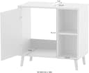 SCHILDMEYER Waschbeckenunterschrank Bjarne Pistazie Modern Bild 5