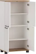 Schildmeyer Midischrank Jelda Weiß Matt 4 Türen Bild 1