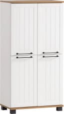 Schildmeyer Midischrank Jelda Weiß Matt 4 Türen Bild 2